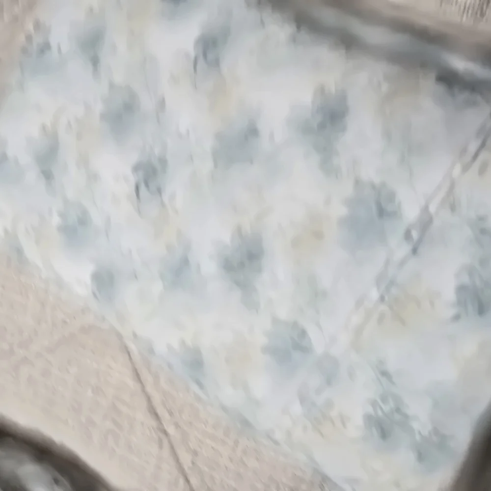 Floral Blue and White Bedding Set